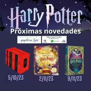 Próximos lanzamientos Harry Potter