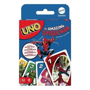 MATTEL GAMES JUEGO DE CARTAS MARVEL UNO SPIDERMAN