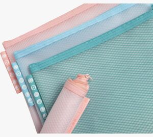BOLSA ZIP EVA A5 CHROMALINE PASTEL SURTIDO EXACLAIR
