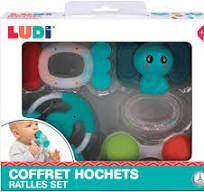 CONJUNTO CUATRO SONAJEROS LUDI DJECO