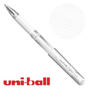 BOLIGRAFO UNI-BALL SIGNO BROAD 1,0MM UM-153 BLANCO