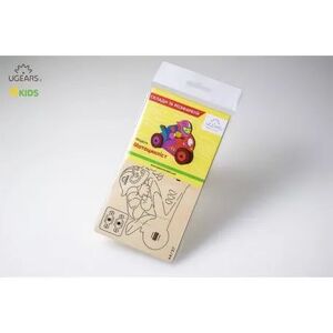 MOTOCICLISTA MAQUETA 3D UGEARS