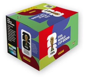 FIFA WORLD CUP 2026 OFFICIAL STICKER COLLECTION CAJA 100 SOBRES COLECCIÓN OFICIAL PANINI