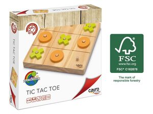 TIC TAC TOE MADERA 100% FSC CAYRO