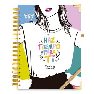 AGENDA ANUAL 2027 DIA PAGINA ESSENTIAL PEDRITA PARKER