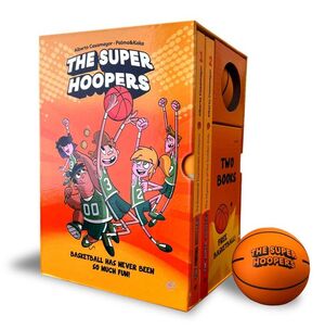 THE SUPER HOOPERS BOX SET: 2 BOOKS + BASKETBALL BA
