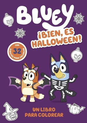 BLUEY ACTIVIDADES BIEN ES HALLOWEEN UN LIBRO PARA