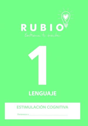 LENGUAJE 1 - CUADERNO ESTIMULACION COGNITIVA