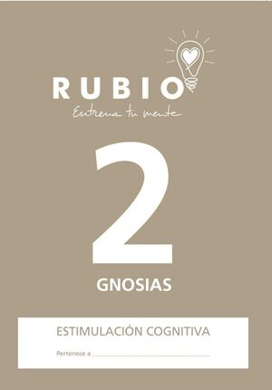 GNOSIAS 2 - CUADERNO ESTIMULACION COGNITIVA
