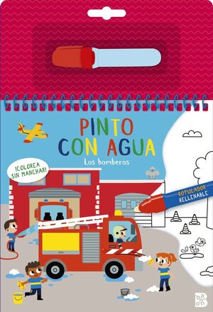 PINTO CON AGUA - LOS BOMBEROS