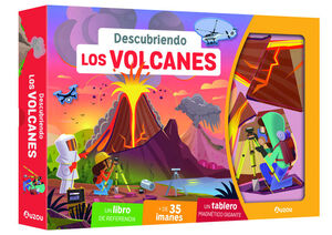DESCUBRIENDO LOS VOLCANES. TABLERO MAGNÉTICO