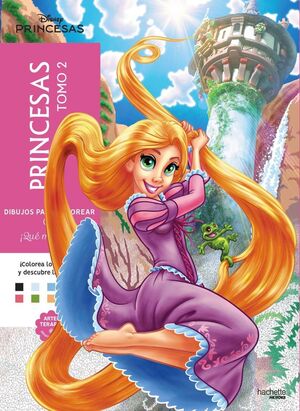 DIBUJOS PARA COLOREAR, ÍQUÉ MISTERIO!  PRINCESAS TOMO 2