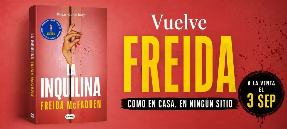 La inquilina nuevo libro de Freida Mcfadden 