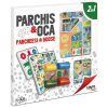 TABLERO PARCHIS - OCA MADERA 40X40 CM CON ACCESORIOS