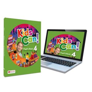 KIDS CAN! 4 ACTIVITY BOOK: CUADERNO DE ACTIVIDADES IMPRESO + ACCESO A LA VERSIÓN